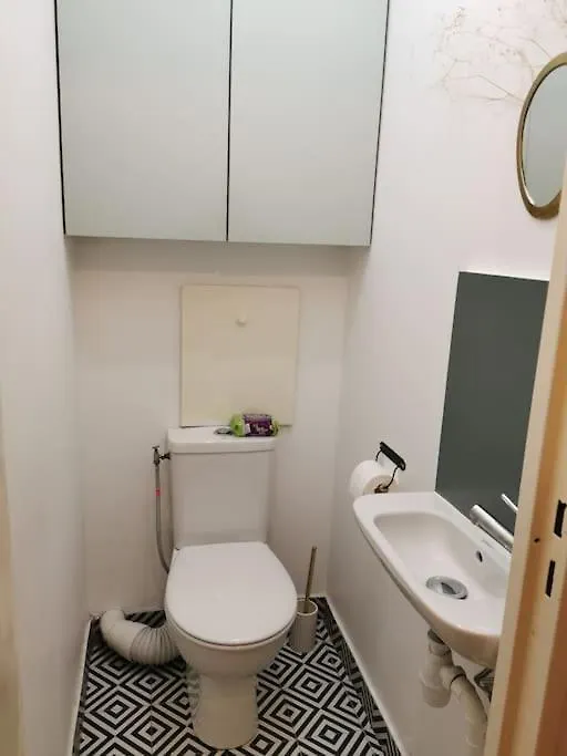 Paris Flat With 3 Bedrooms 90 M2 Balcony And Parking, Subway Station Riquet France
