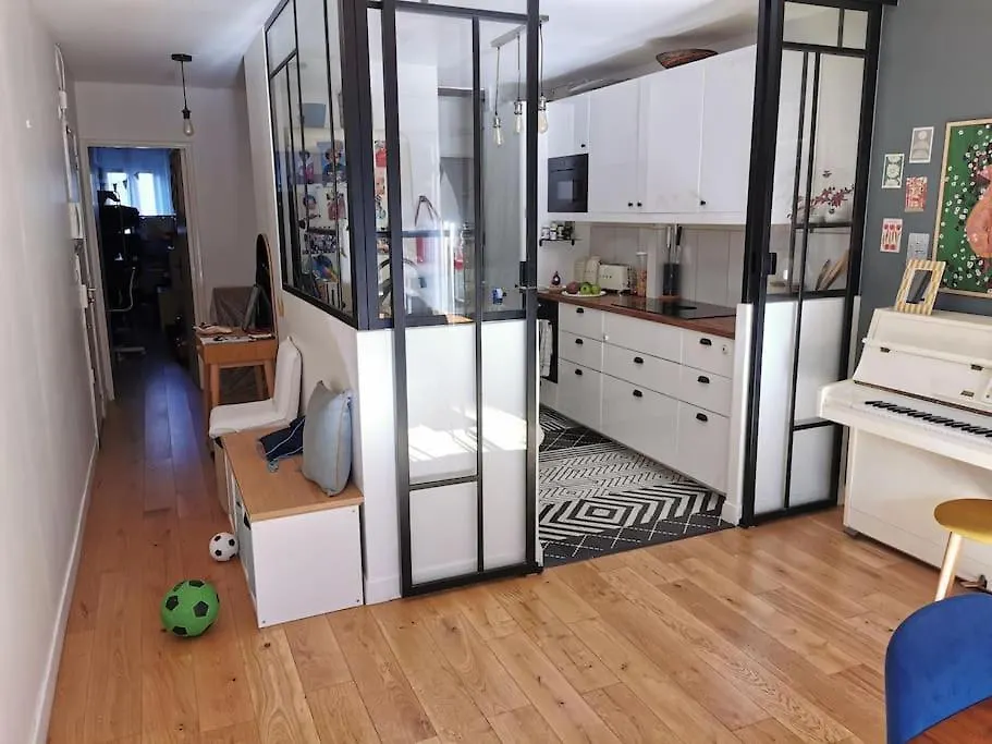 Apartment Paris Flat With 3 Bedrooms 90 M2 Balcony And Parking, Subway Station Riquet France