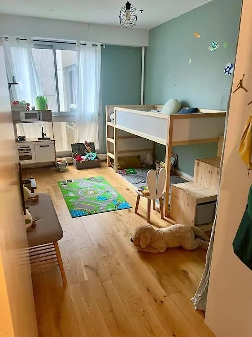 Apartment Paris Flat With 3 Bedrooms 90 M2 Balcony And Parking, Subway Station Riquet