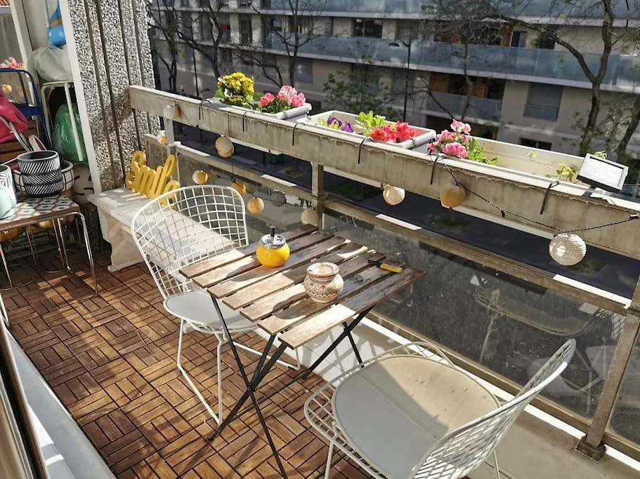 Paris Flat With 3 Bedrooms 90 M2 Balcony And Parking, Subway Station Riquet 0*,