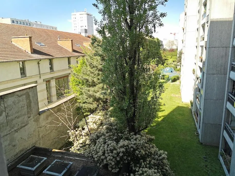 Paris Flat With 3 Bedrooms 90 M2 Balcony And Parking, Subway Station Riquet
